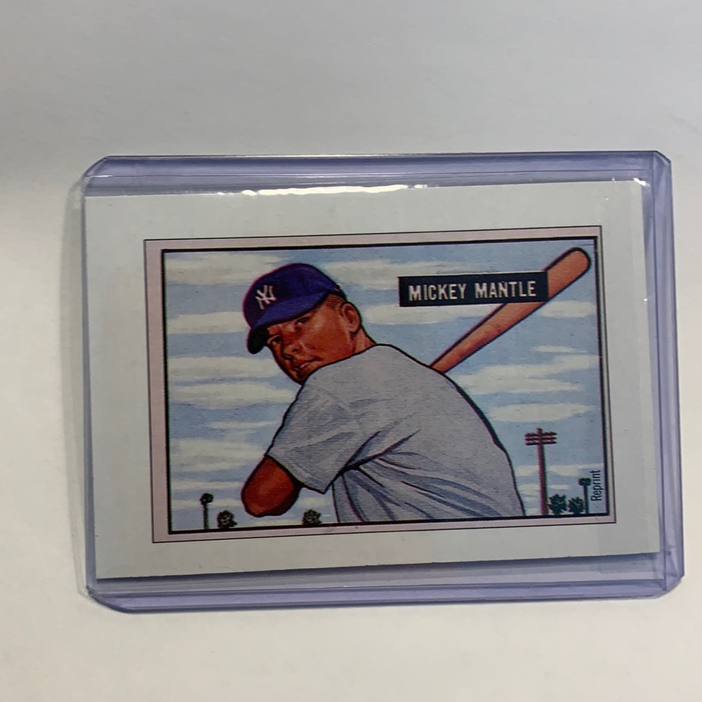 1989 Mickey Mantle Bowman Insert